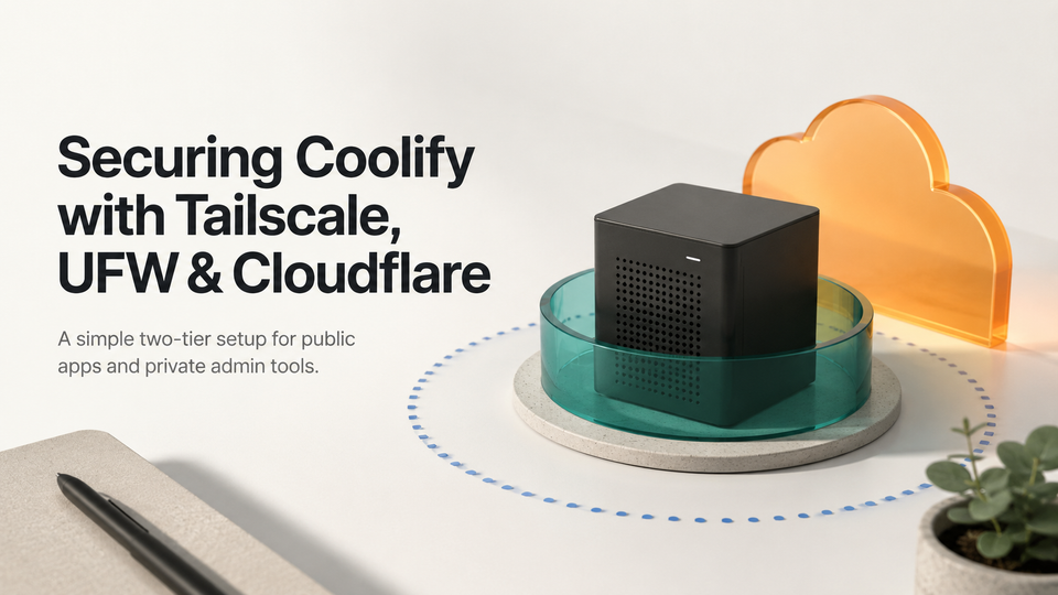 Securing Coolify with Tailscale, UFW & Cloudflare